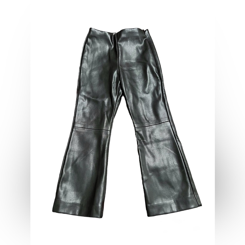 ❌SOLD ❌ 
ZARA Kids Black Faux Leather Pants